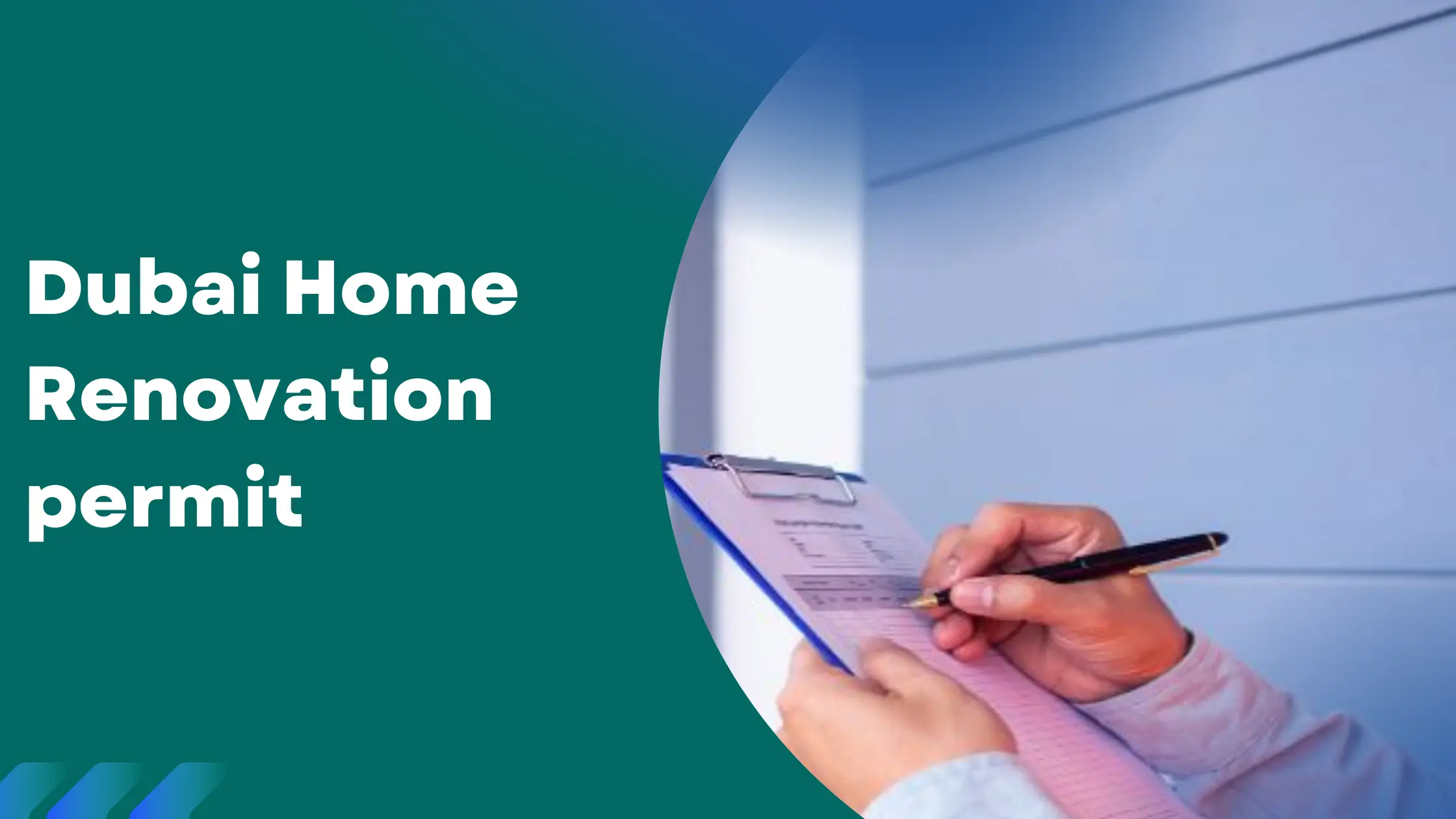 Dubai home renovation permit process