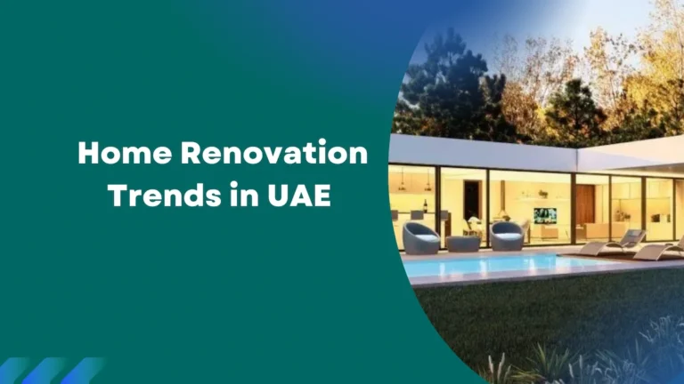 Home Renovation Trends in UAE