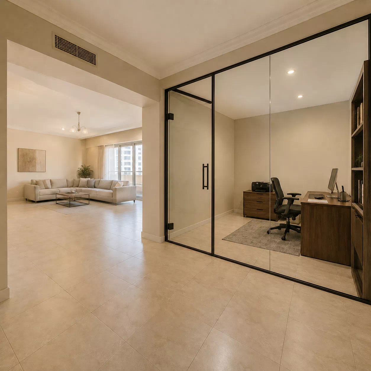 partition in aBU Dhabi