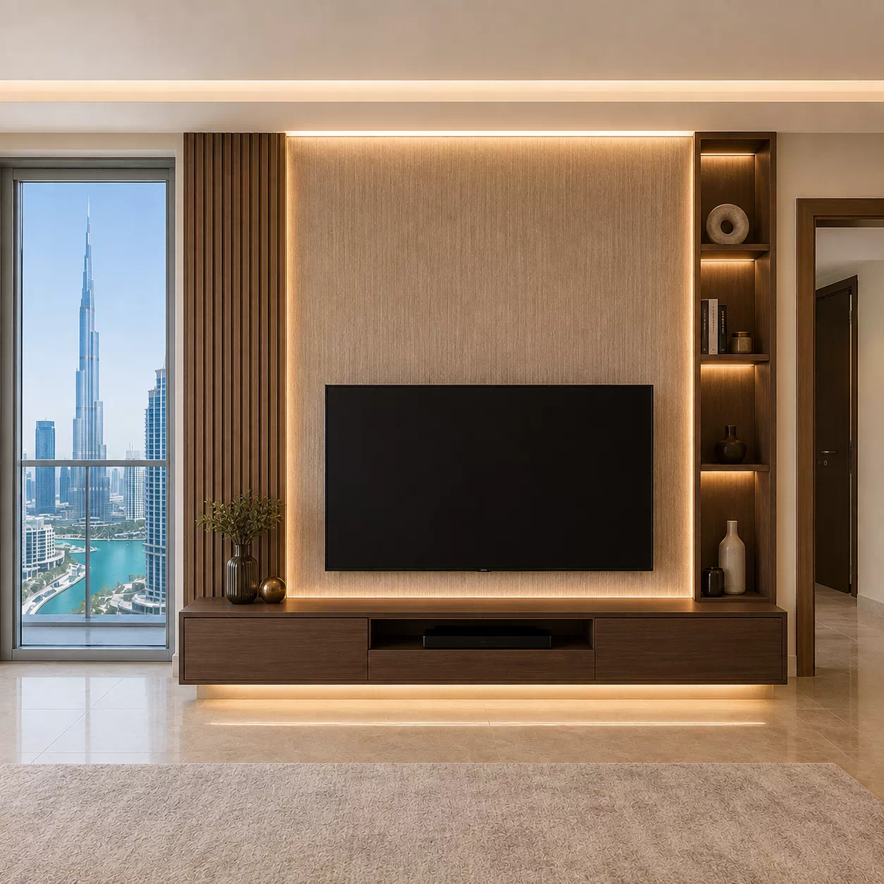 wall interior designing after