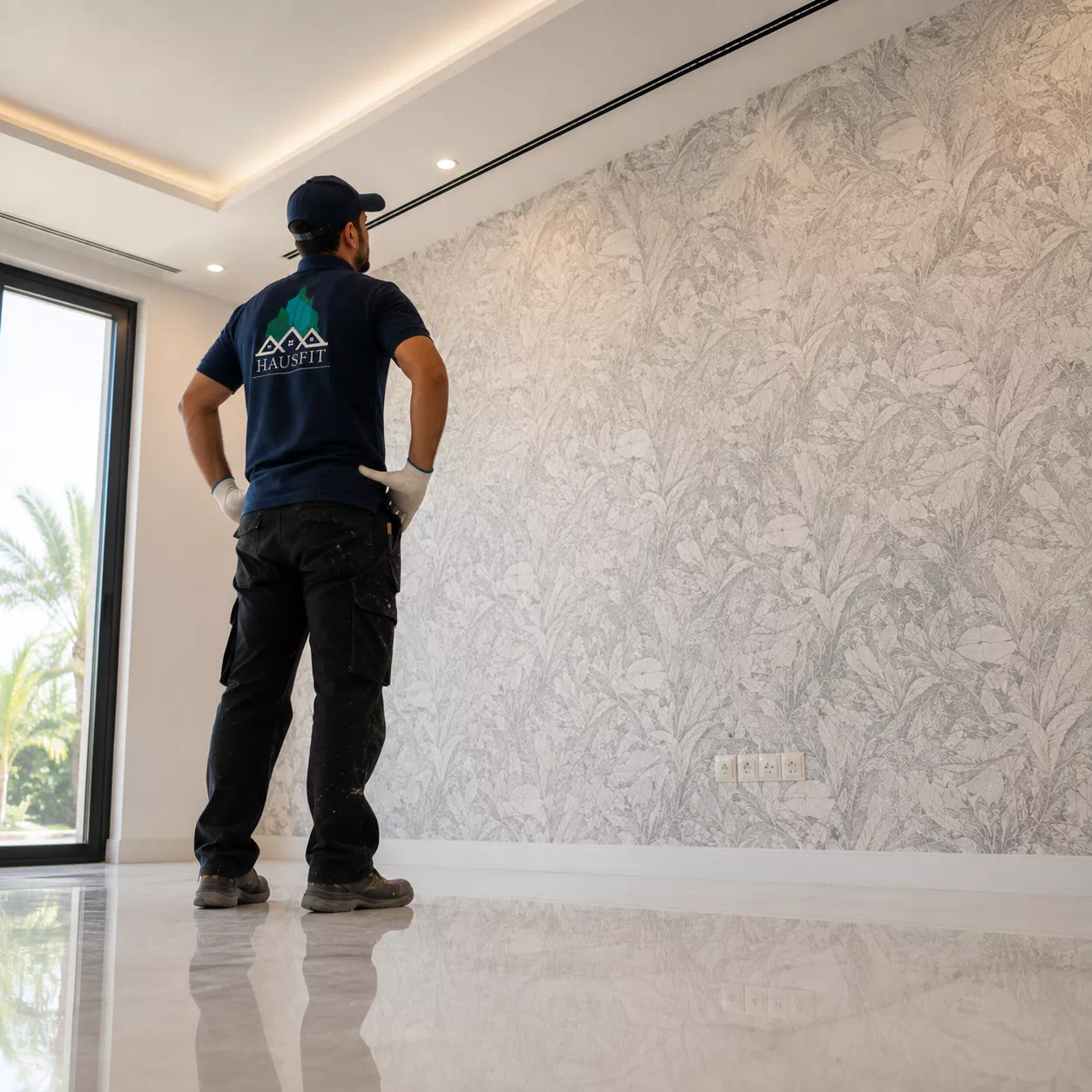 wallpaper installation in dubai