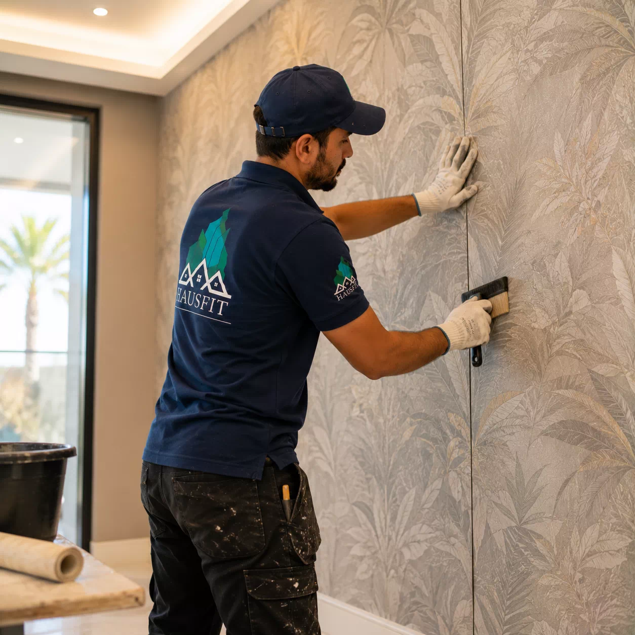 wallpaper installation