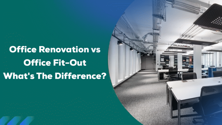Office Renovation vs Office Fit-Out: What’s the Difference?